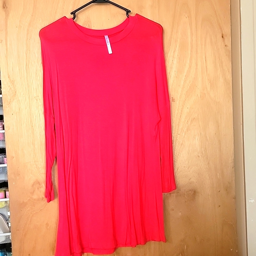 Azalea red tunic